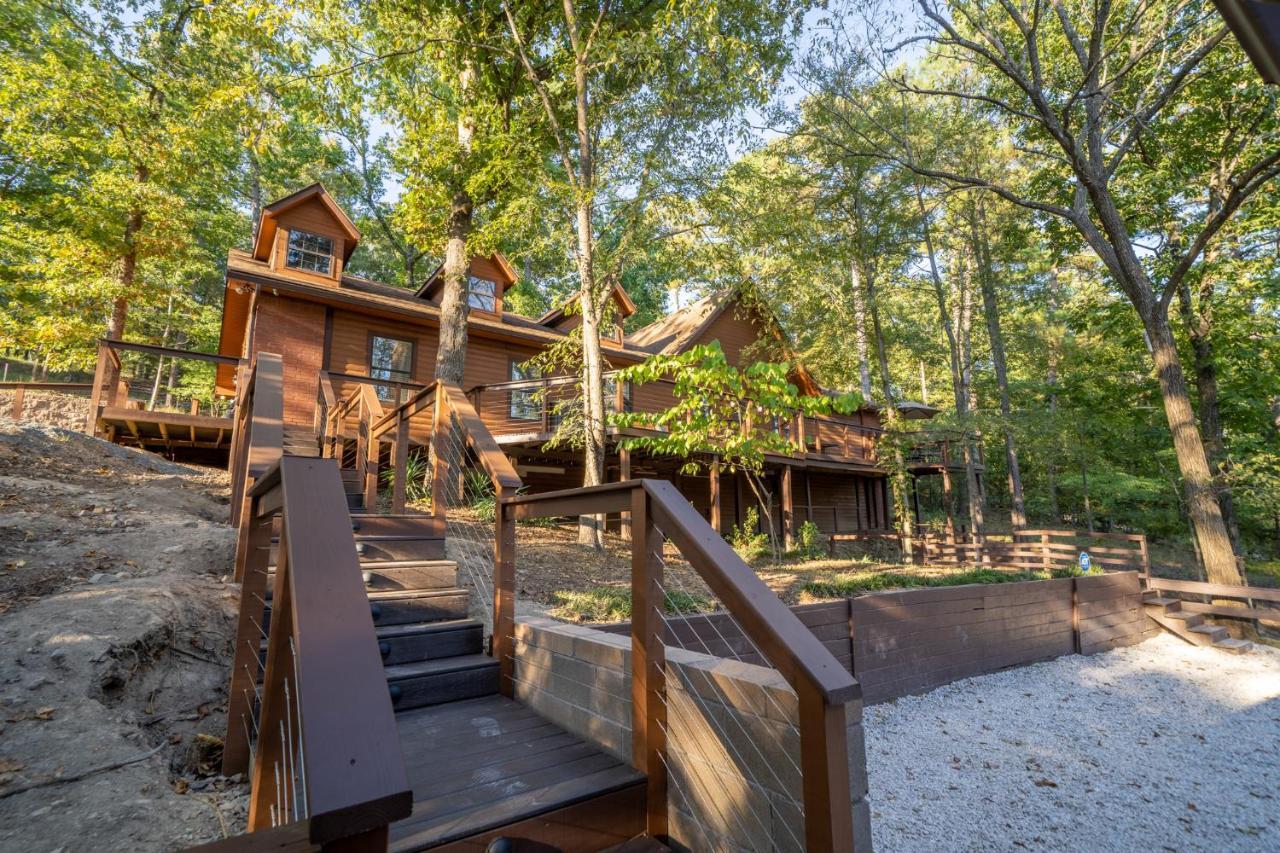 Luxury Rock Creek Cabin W Deck By Lake Hamilton Hot Springs Exterior photo